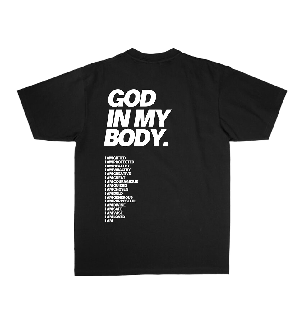 GOD IN MY BODY TEE